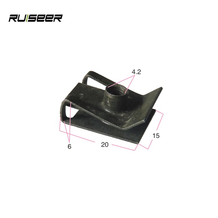 Car Universal Speed Fasteners U Nuts Self Tapping Screw Spire Clip Interior Trim Panels For Motor Vehicles