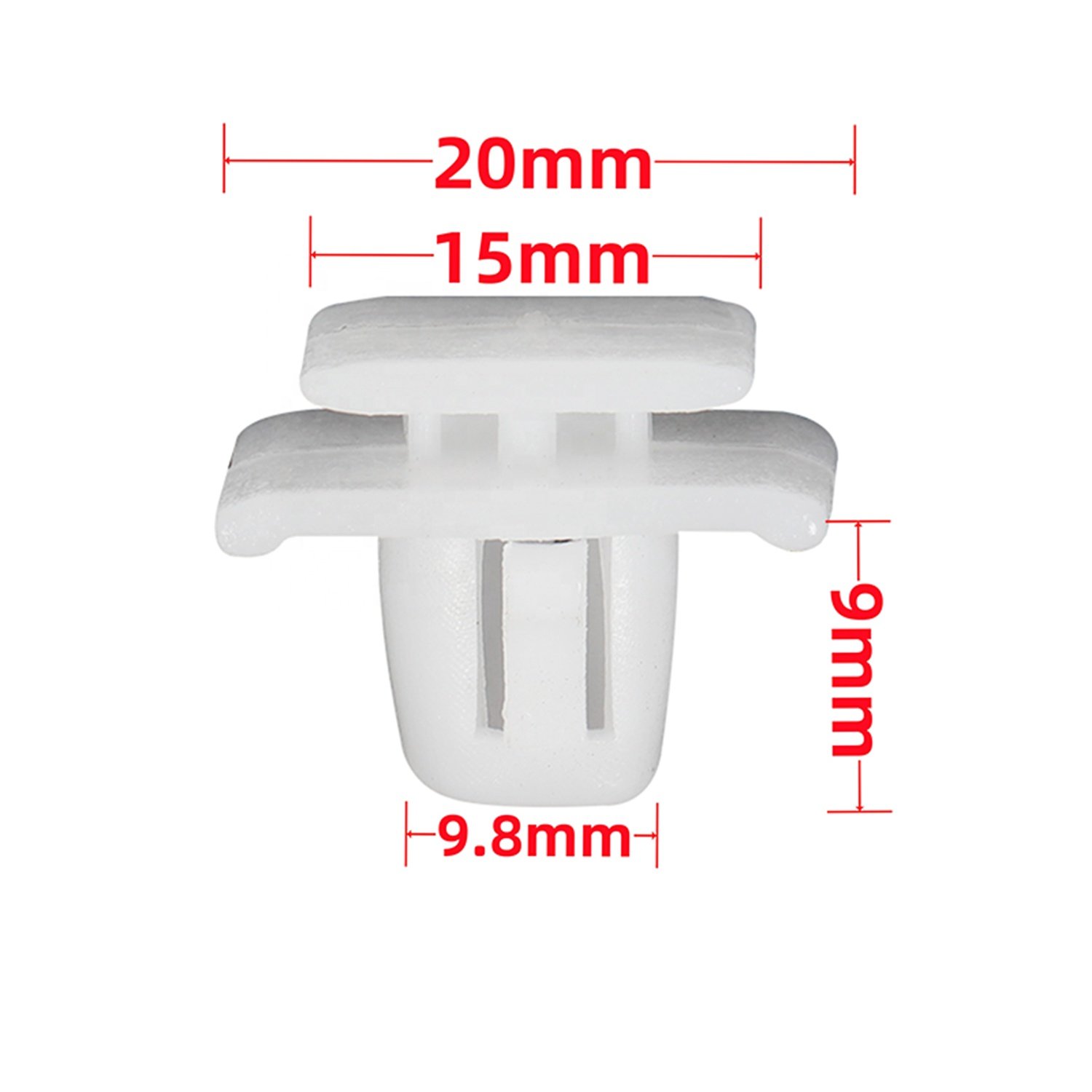 Car Body Fastener Door Trim Fixing Clip Outer Door Weatherstrip Clip for Honda