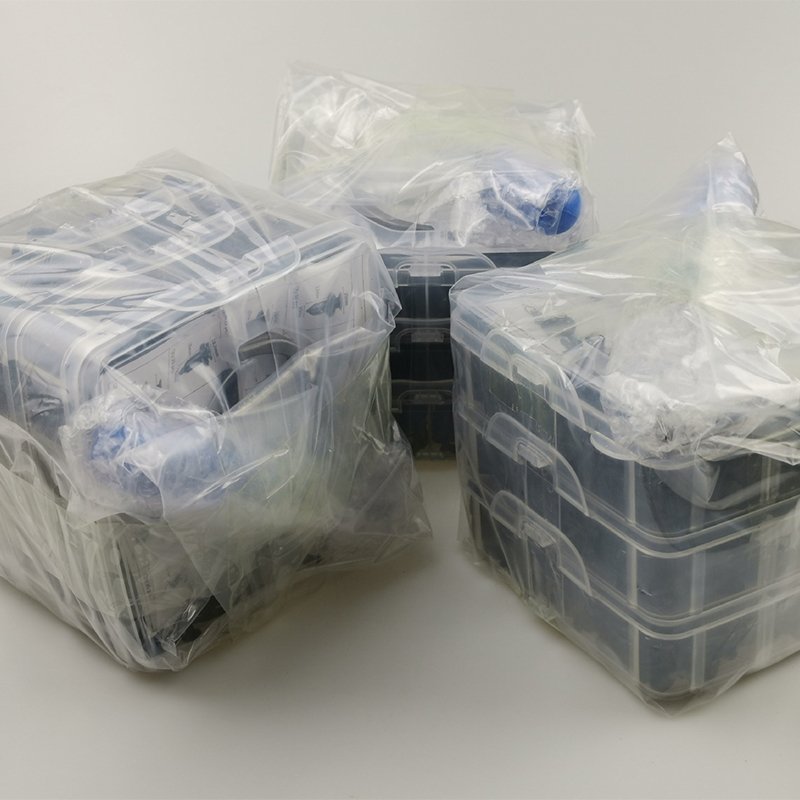 625 Piece Automotive Fastener Clip Hybrid Body Push Bumper Door Trim Panel Auto Clip Plastic Box Covered with Tape