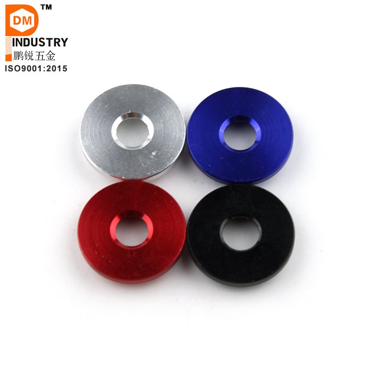 Private Label Colorful CNC Fasteners Car Modified M6 Bumper Bolt Set Password Style JDM Anodized Aluminum Fender Washers