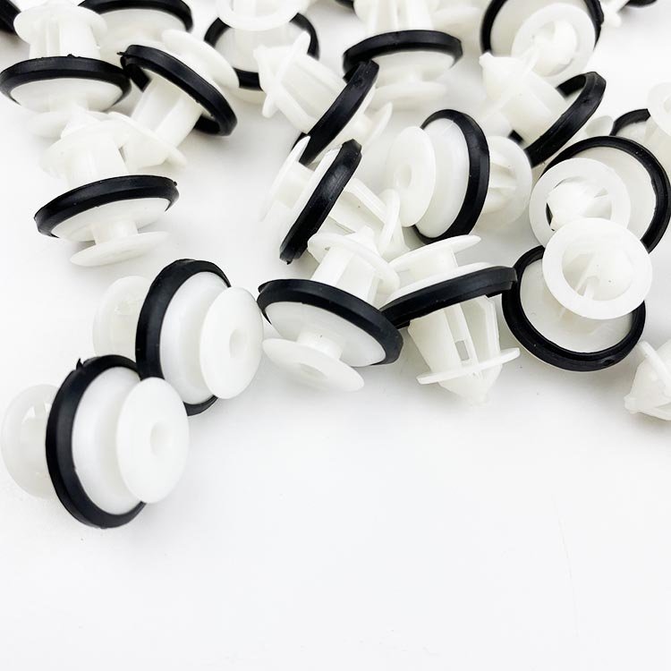 Car Door Clamp Nylon Plastic Guard Decorative Buckle for Tesla Ford Door Clamp Positioning Cards