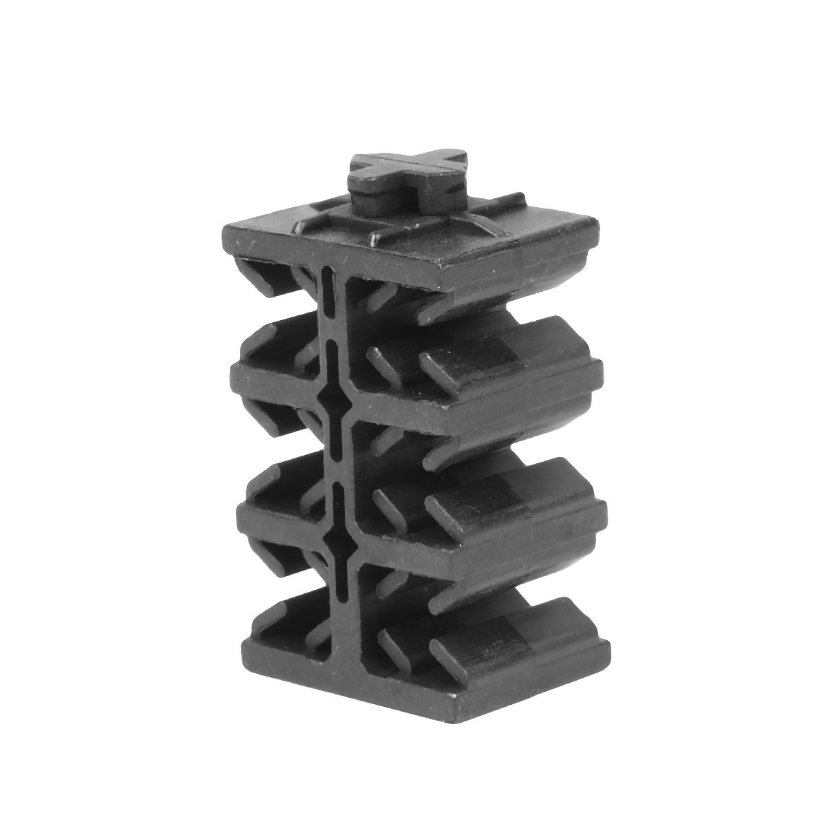 High Quality Plastic Injection Molded Parts Automotive Fasteners Plastic Parts Customized Hose Clamps