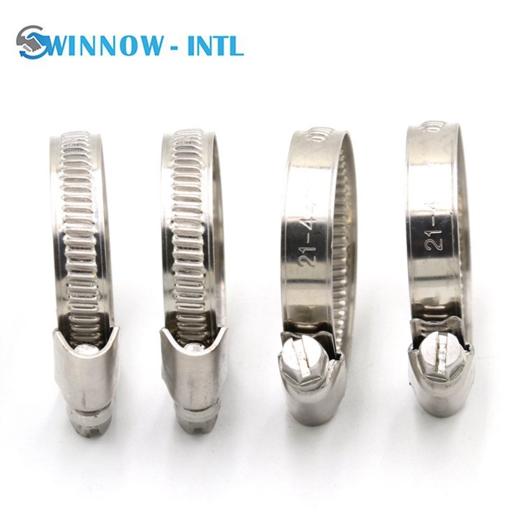 Galvanized Fitting Hose Clamp Germany Type Radiator Fastener Tools Pipe Clamp 32-76mm Manufacturer