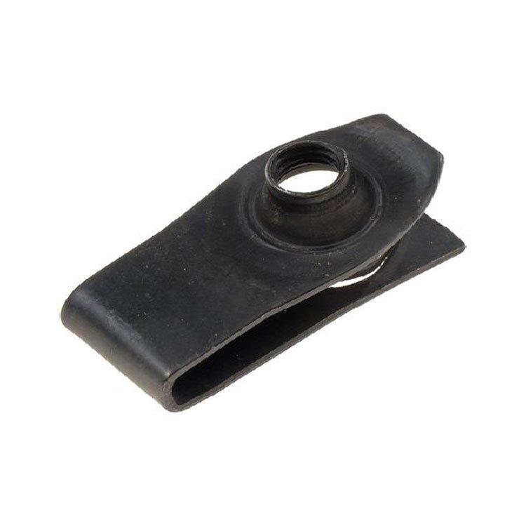 Black phosphate Extruded Tapped Hole Spring U Clip Nut For Autos