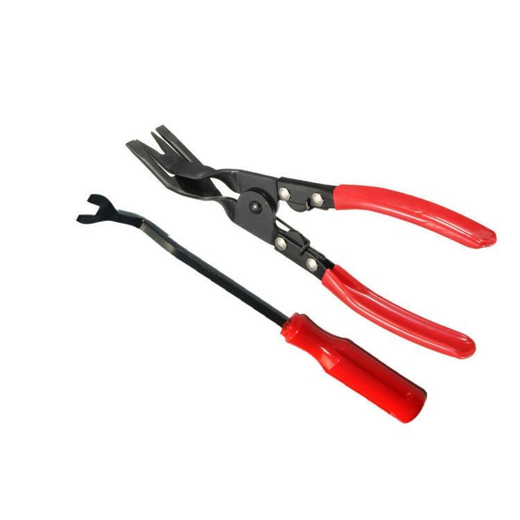 19pcs Car Audio Repair Tools Auto Clip Rivet Fastener Door with Pliers