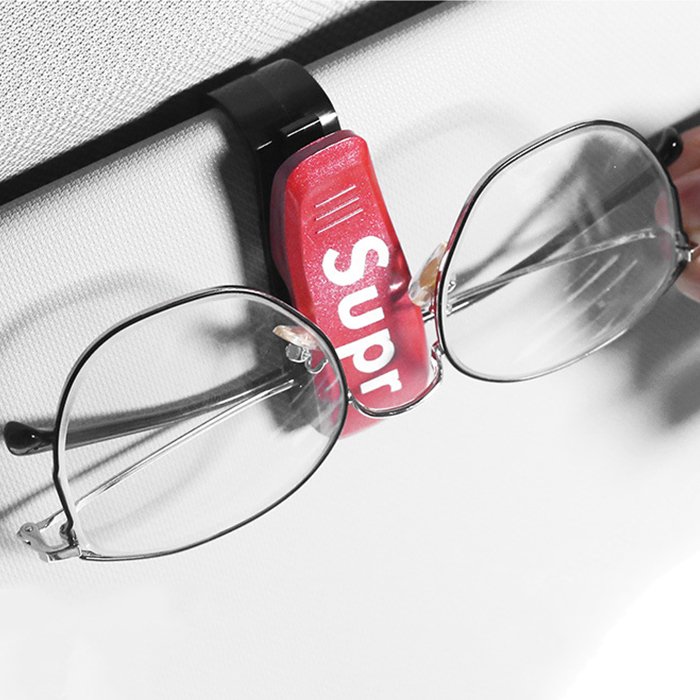 Fashion ABS Car Vehicle Sun Visor Sunglasses Eyeglasses Glasses Ticket Holder Clip Auto Fastener Clip Auto Accessories