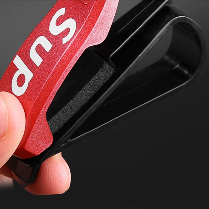 Fashion ABS Car Vehicle Sun Visor Sunglasses Eyeglasses Glasses Ticket Holder Clip Auto Fastener Clip Auto Accessories
