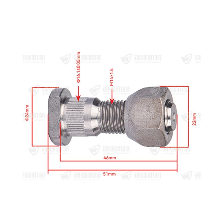 Eccentric Screw Four Wheel Alignment Adjustable Cam Bolt Camber Tool Positioning Screw for Car Truck Bus