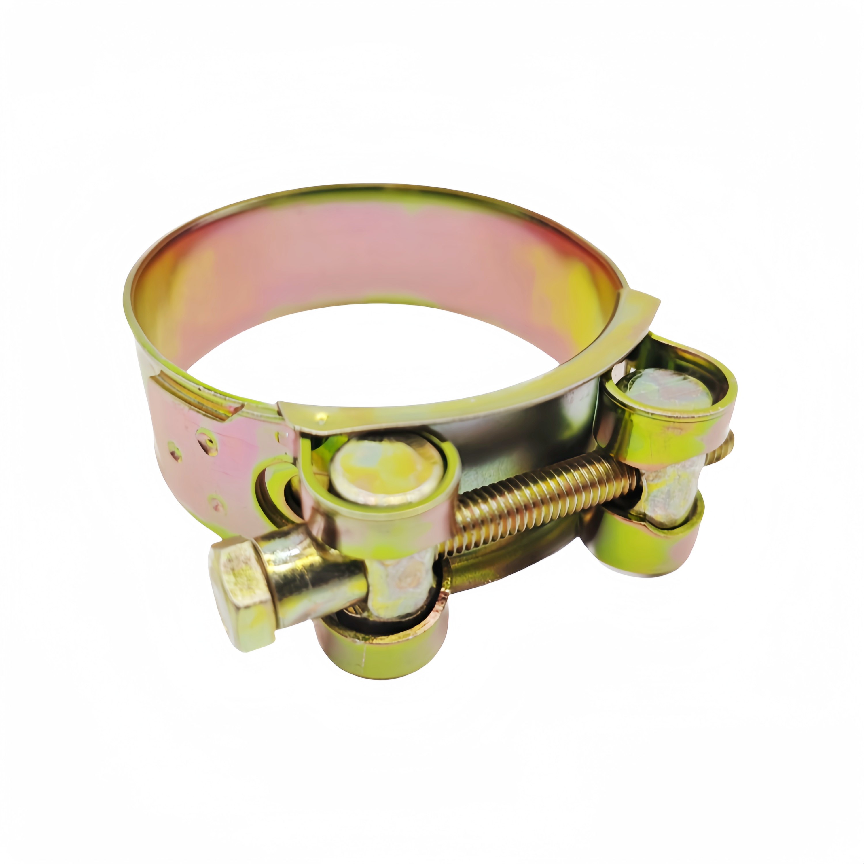Low price stainless steel adjustable pipe clamp heavy duty t bolt hose clamp pipe clip auto radiator hose clip t-bolt hose clamp
