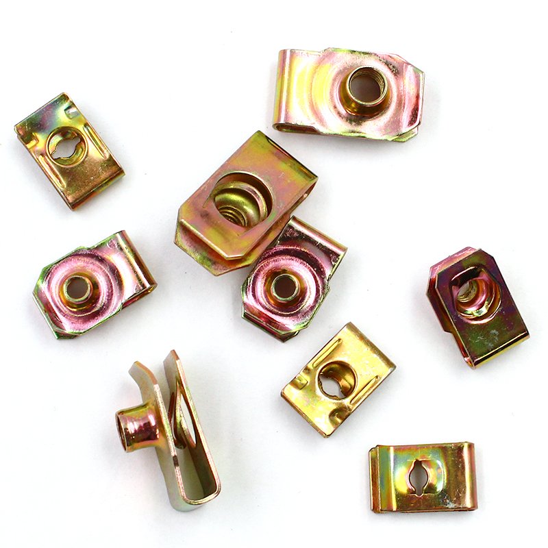 Auto Plate Spring Nut Tapping Nut Splint Weld U Clip Nut Fixed Buckle