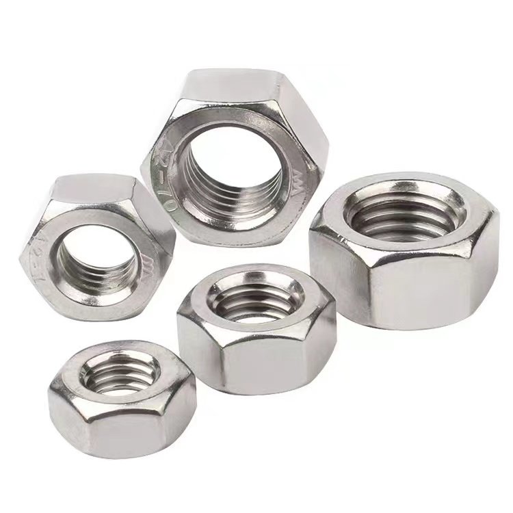 Ss Nut Bolt DIN934 DIN933 DIN931 ISO4032 Good Quality Fastener