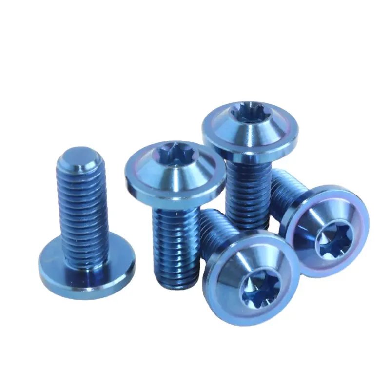 Lightweight High Strength Gr5 Titanium Bolts Titanium Screws Titanium Fasteners