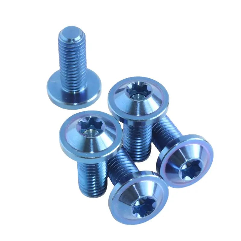 Lightweight High Strength Gr5 Titanium Bolts Titanium Screws Titanium Fasteners