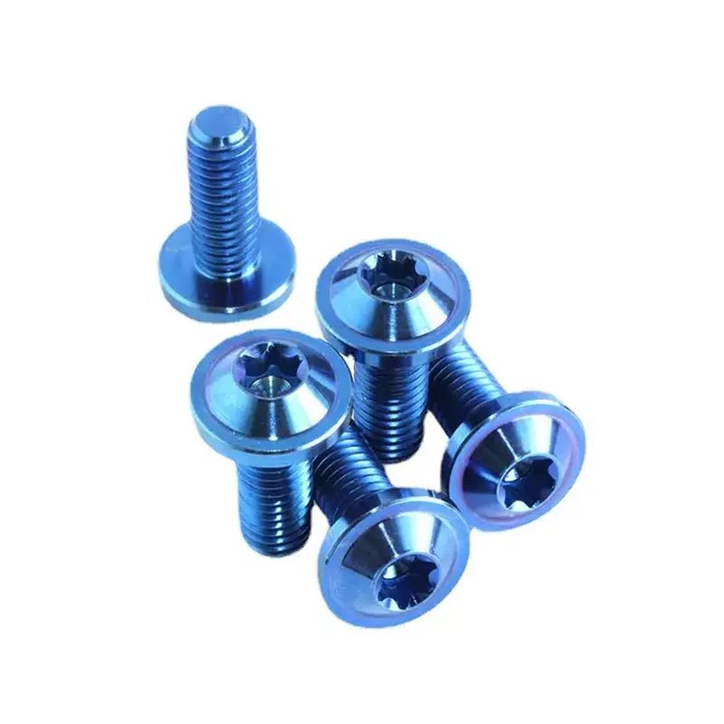 Lightweight High Strength Gr5 Titanium Bolts Titanium Screws Titanium Fasteners