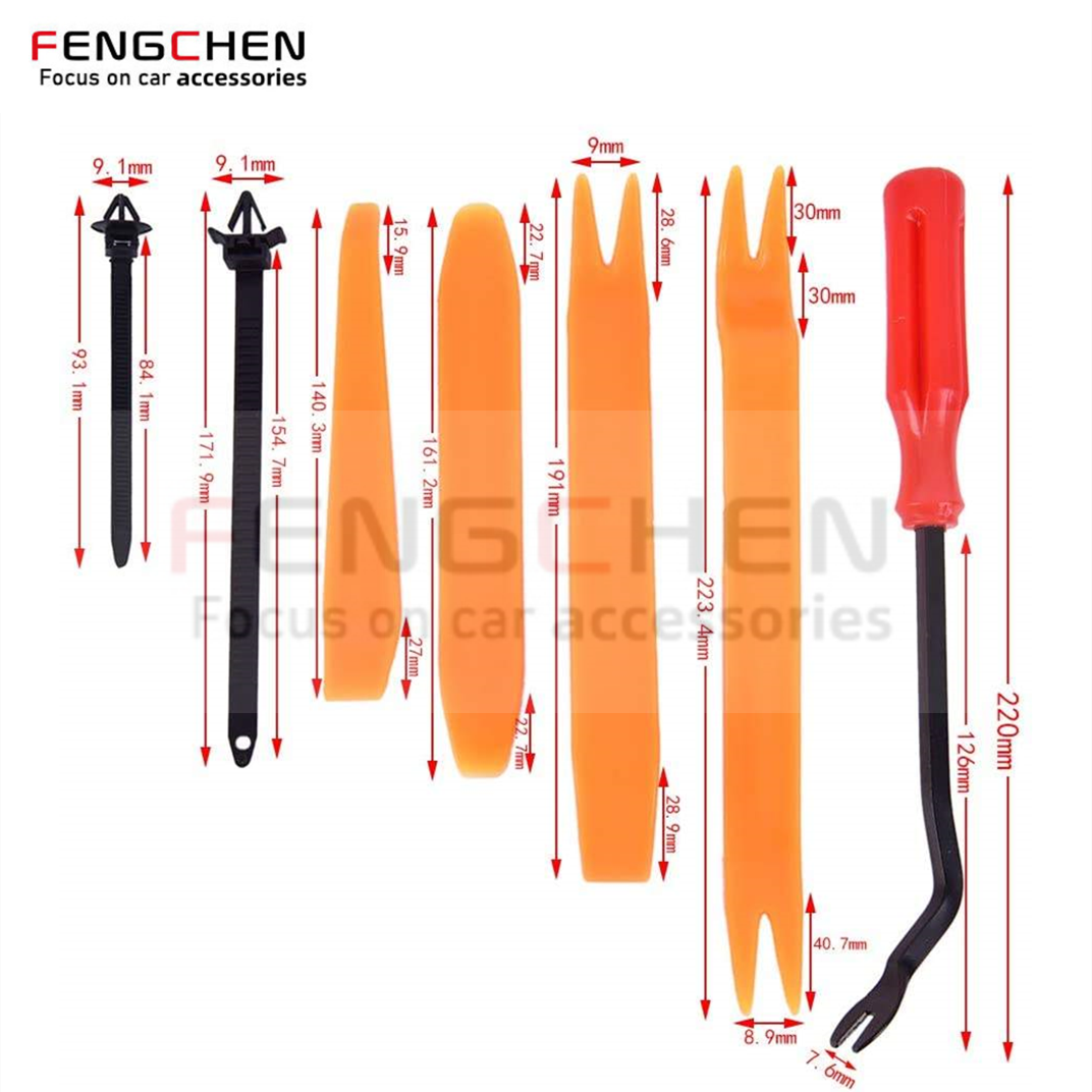723PCS boxed buckle universal car bumper repair kit push expansion screw fastening clip