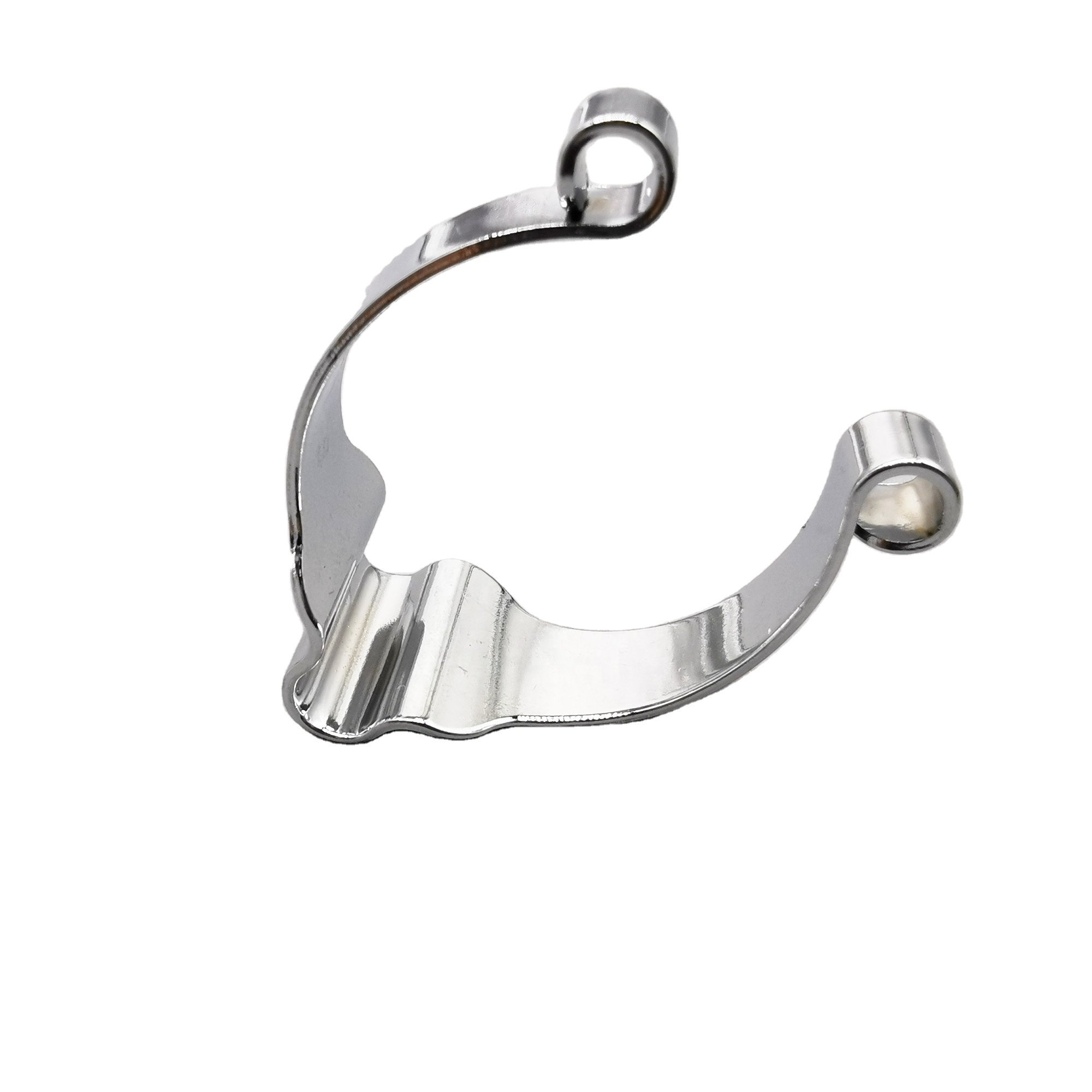 Customized Sheet Metal Stainless Steel Small U Shaped Spring Clip battery contact spring plate