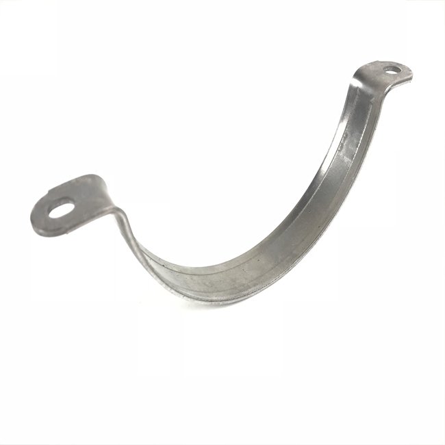 Customized Sheet Metal Stainless Steel Small U Shaped Spring Clip battery contact spring plate