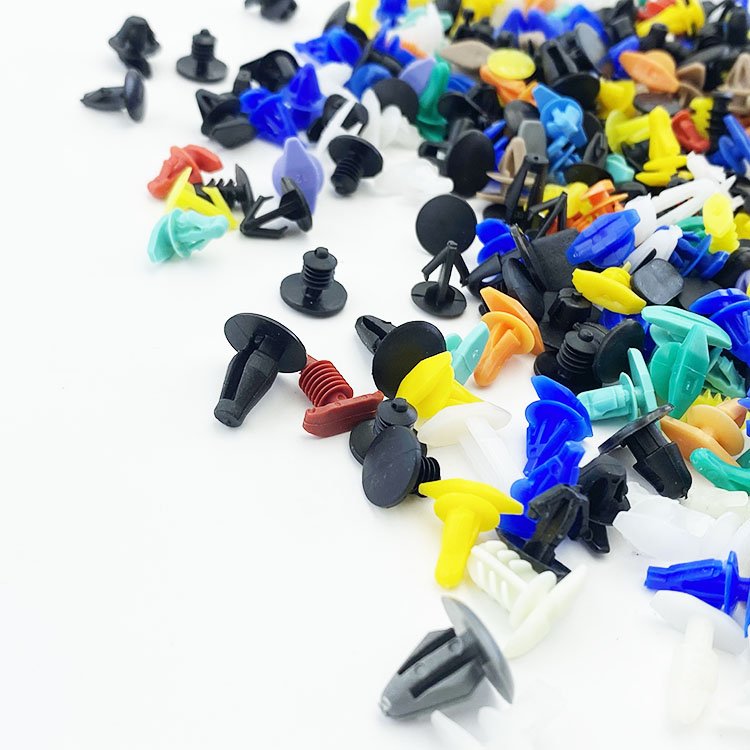 Mixed Universal Car Body Clip Auto Plastic Push Pin Rivet Fasteners Plastic Button Sealing Strip Nails Fixed Auto Clips