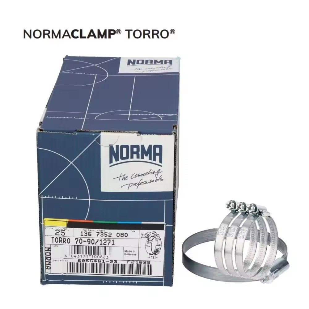 High Performance Various Clamp Sizes Zinc Plated Worm Drive Fastener Galvanized Clip Steel