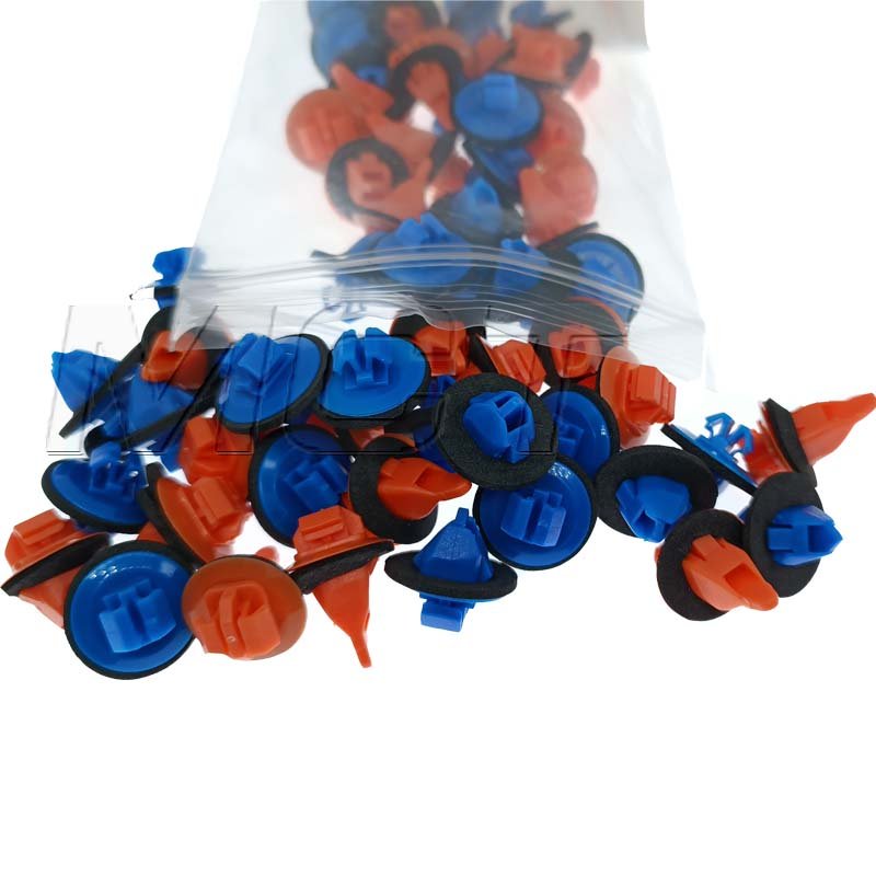 50PCS Auto Car Plastic Fastener Front Fender Bumper Cover Clip Kit 75397-35010 75495-35010 Fit For Toyota Lexus