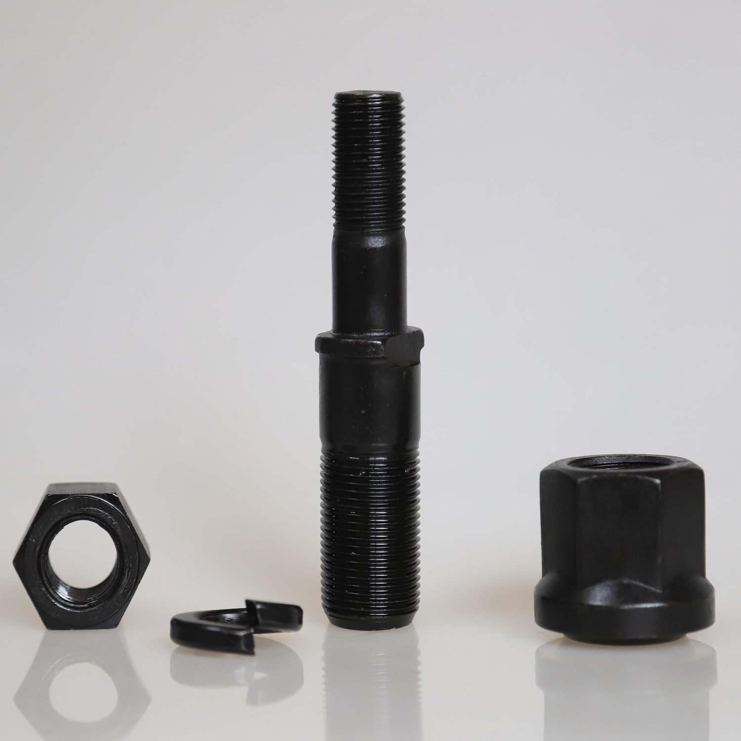 Custom Auto parts fastener screw M22X1.5/M20X1.5X91 universal flange hex hub bolt wheel stud bolt for FUSO
