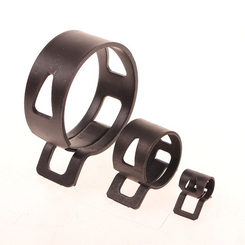 Factory Wholesale Auto Car Clips Clamps Various Specifications Spring Hose Clip With Zinc Plating Steel Pipe Clamp