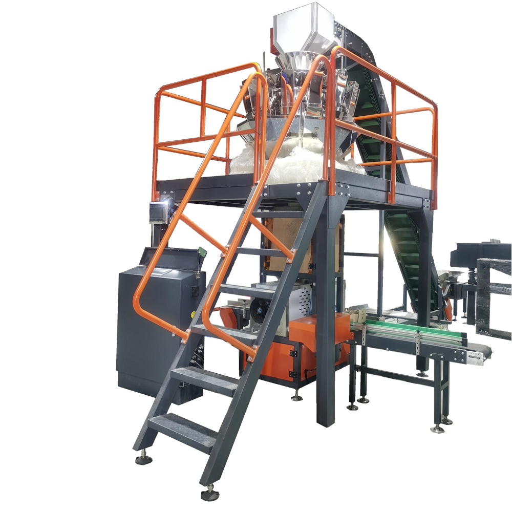 60-180mm Drywall Screw Packaging Machine with Magnetic Nail Aligners Box Filling Machine