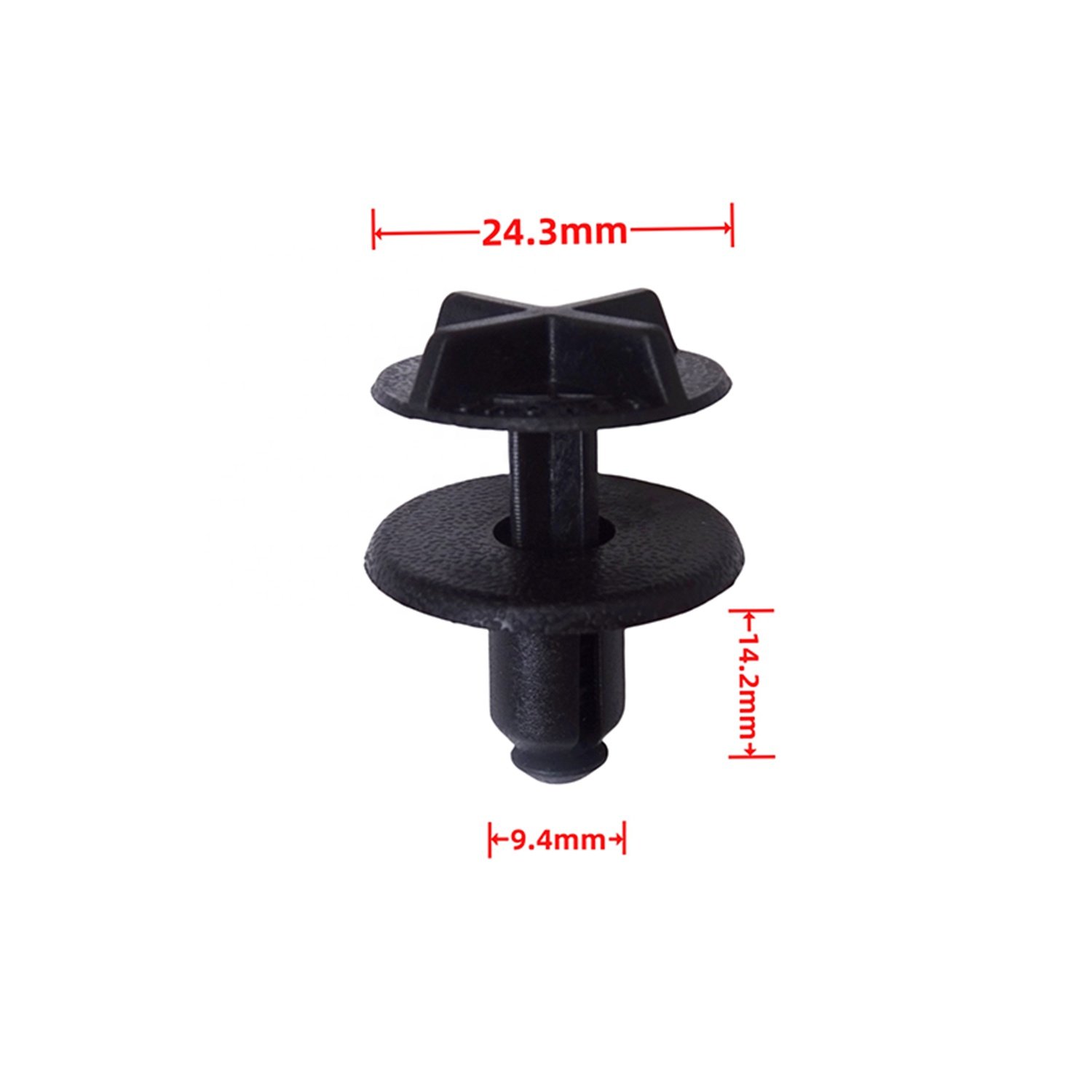 Auto Fastener Clips Battery Cover Panel Clip Black Fastener for Range Rover