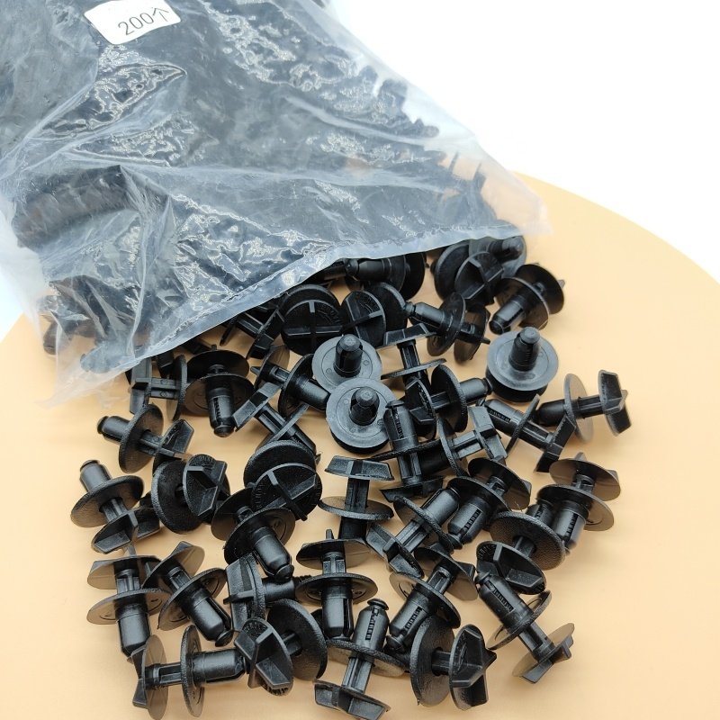 Auto Fastener Clips Battery Cover Panel Clip Black Fastener for Range Rover