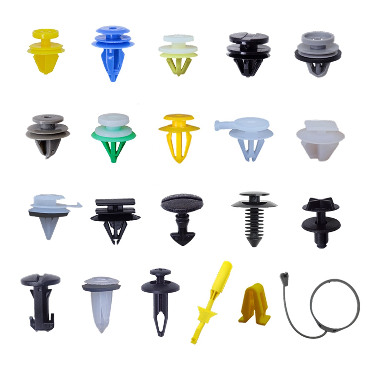 Auto Fastener Clips Battery Cover Panel Clip Black Fastener for Range Rover