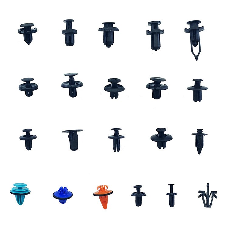 635pcs auto fastener & clip Car Body Plastic Push Pin Clips Bumper Fasteners Rivet Screwdriver car plastic fastener clips set