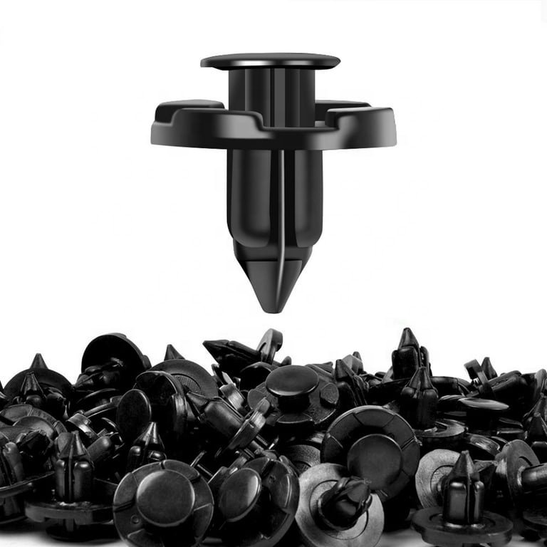 01553-09321 Lower Price Auto Body Clips Plastic Car Push Type Retainers Widely Range Hole Customized Shape Plastic Bumper
