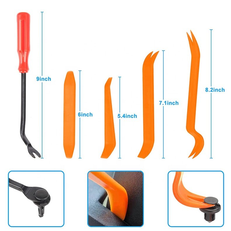 Car Plastic Clips car fastener clip Auto bumper rivet door trim panel retainer fastener Kit bumper clips asteners