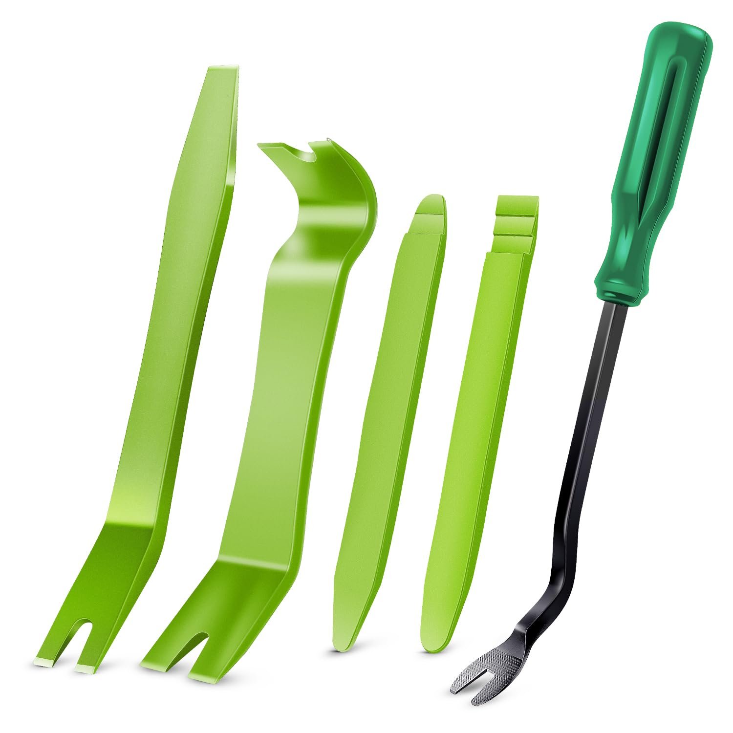 5PCS Automotive Auto Car Door Panel Remover Clip Fastener Pliers Tool Retaining Clip Remover Pry Tool