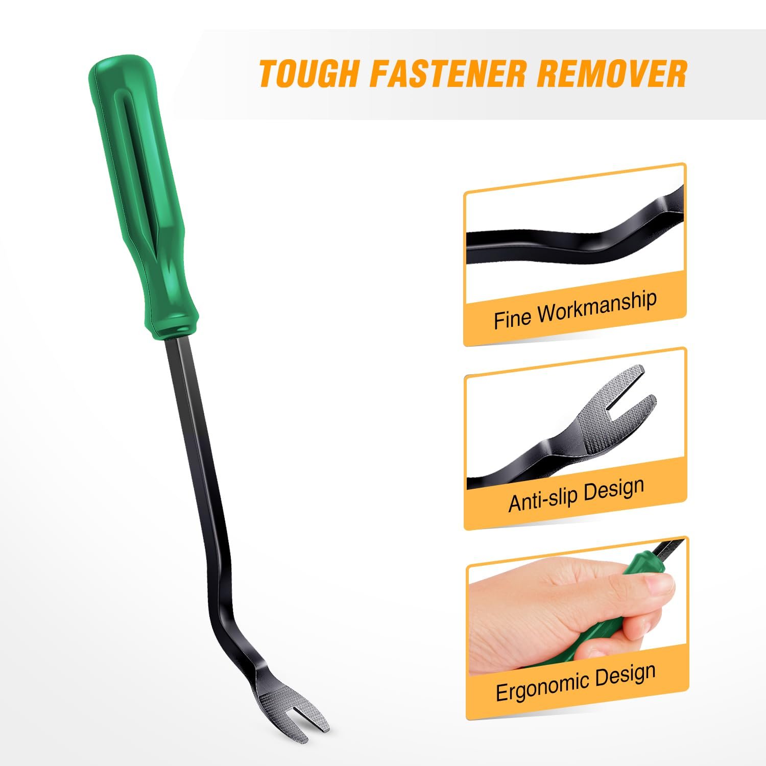 5PCS Automotive Auto Car Door Panel Remover Clip Fastener Pliers Tool Retaining Clip Remover Pry Tool