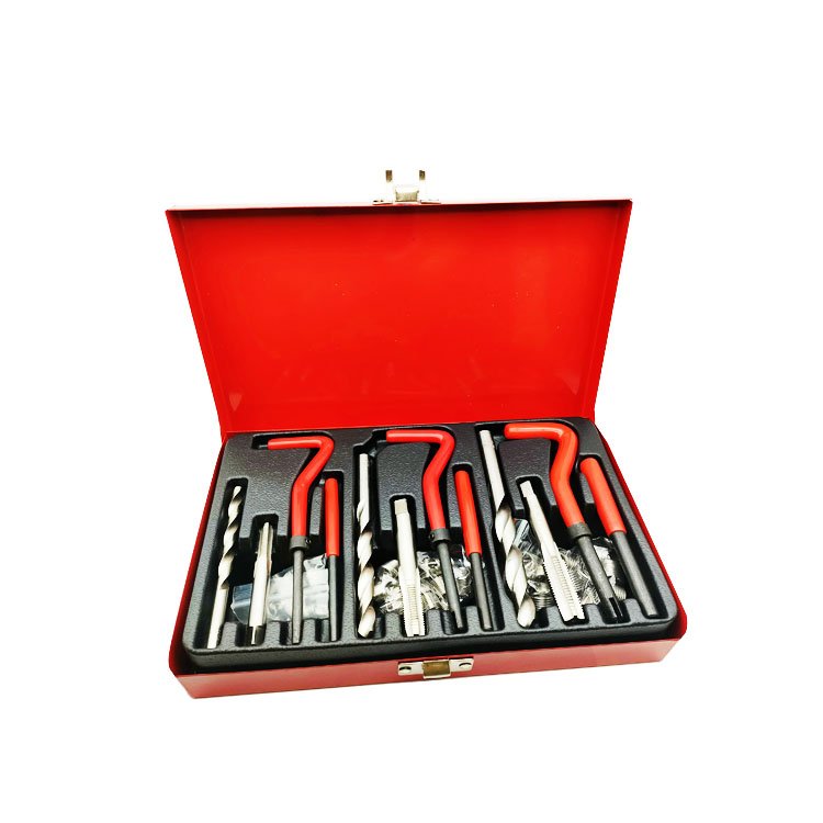 88pcs Thread Repair Kit of Vehicle Tool Restoring Damaged Thread Repair Tool Kit M6 M8 M10