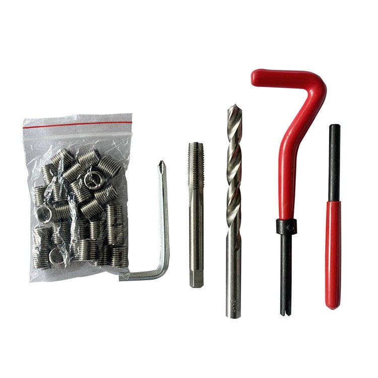 88pcs Thread Repair Kit of Vehicle Tool Restoring Damaged Thread Repair Tool Kit M6 M8 M10