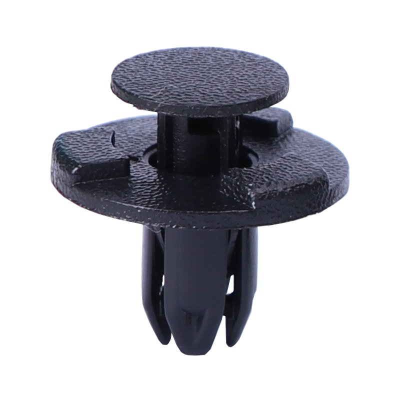 Auto 8mm Hole Plastic rivet trunk roof Bumper fender panel door trim pad floor mat push screw fastener Clips for nissan