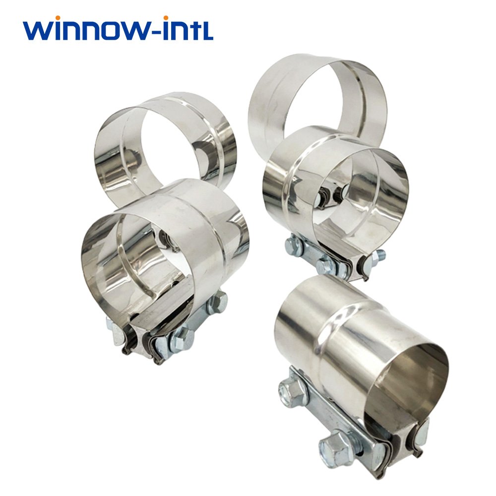 Manufacture Lap Joint Exhaust Muffler Pipe Band Clamp