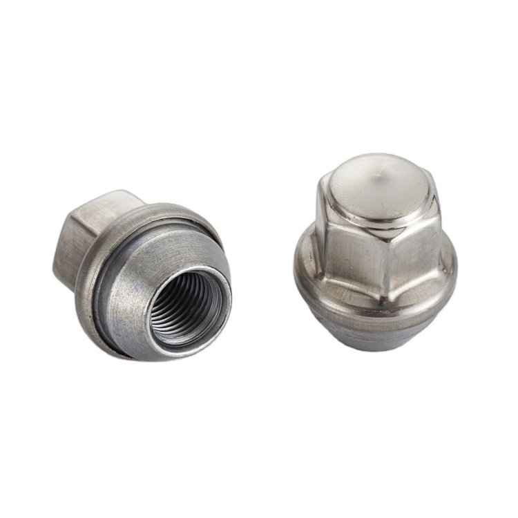 Factory direct sale stainless steel M14*1.5 for Ford fasten durable nut tire accessories car wheel nut