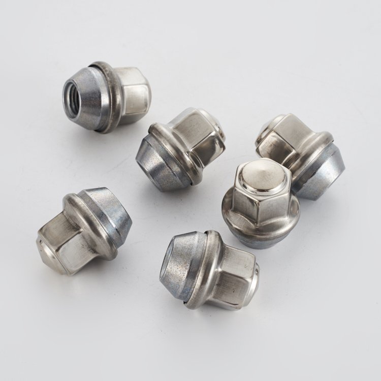 Factory direct sale stainless steel M14*1.5 for Ford fasten durable nut tire accessories car wheel nut