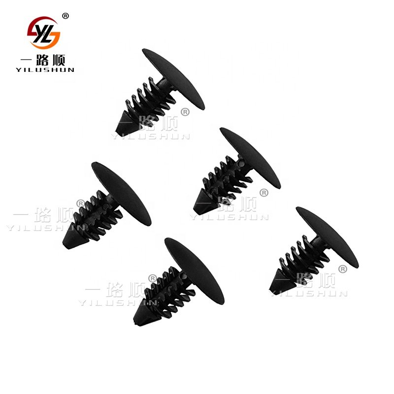 A14 Plastic automotive fasteners rivet top ceiling buckle sales 389358