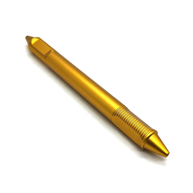 Manufacturer CNC Custom Precision Solid External Threaded Dowel pins Stainless Steel Knurled Dowel Pins