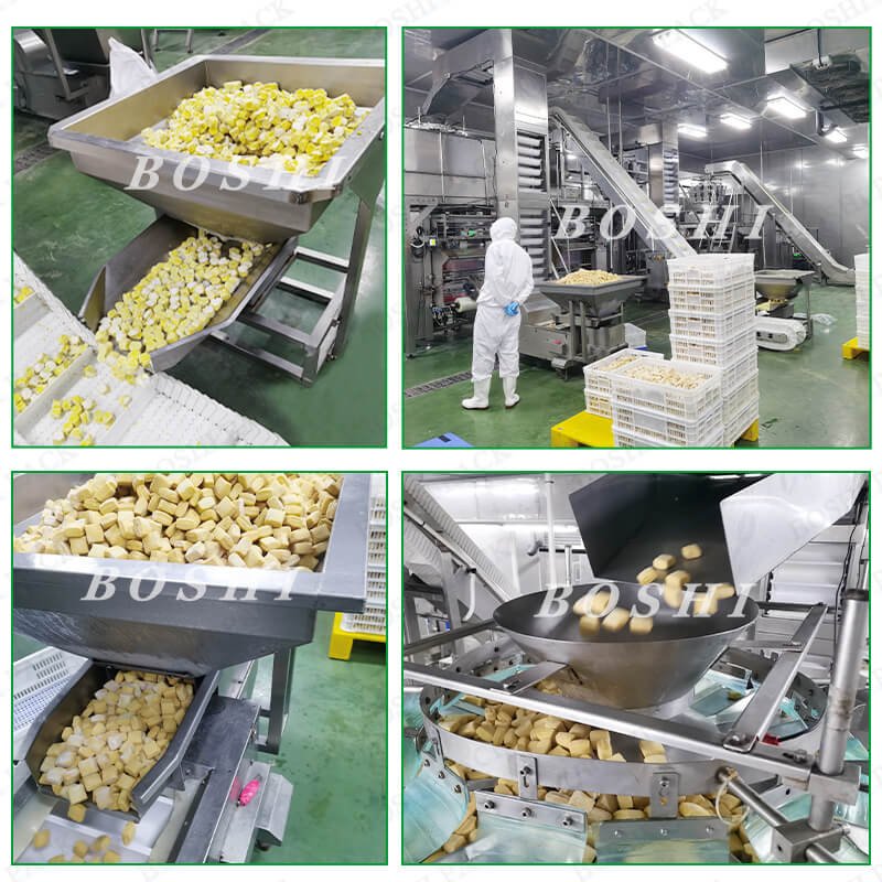 Auto Fasteners Fertilizer Cement Bagging Machine Form Fill Seal Frozen Food Chicken Bread Cookie Packaging Machine