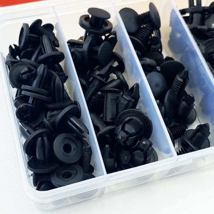 100pcs/Box Factory Wholesale Car Clips Plastic Retaining Auto Trim Retainer Body Rivet Bumper Fastener Clip