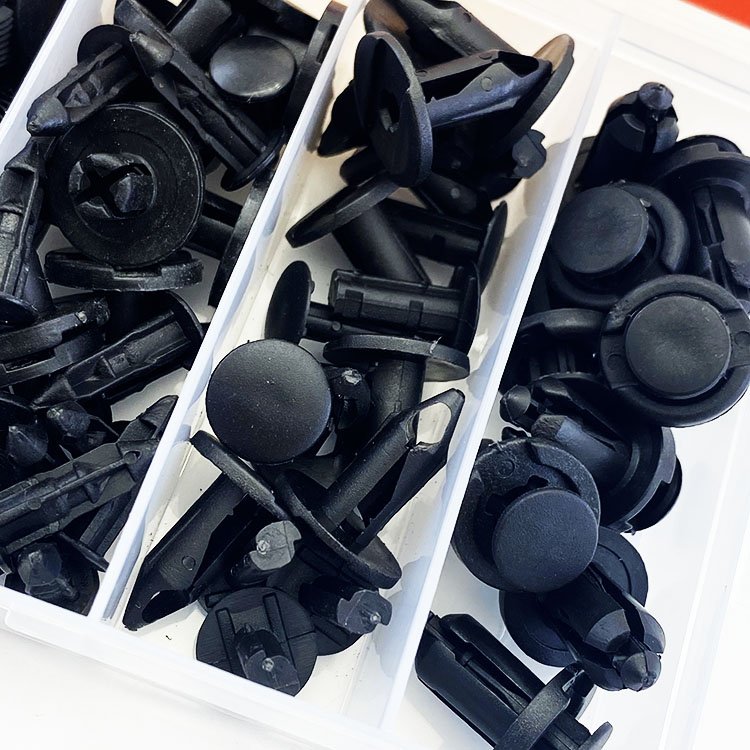 100pcs/Box Factory Wholesale Car Clips Plastic Retaining Auto Trim Retainer Body Rivet Bumper Fastener Clip