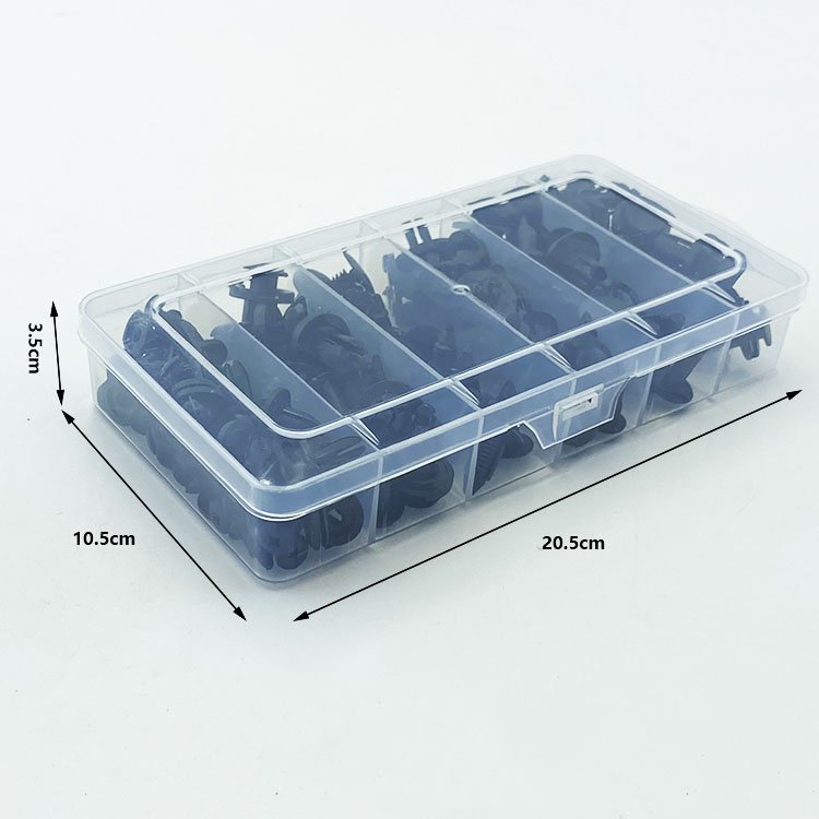 100pcs/Box Factory Wholesale Car Clips Plastic Retaining Auto Trim Retainer Body Rivet Bumper Fastener Clip