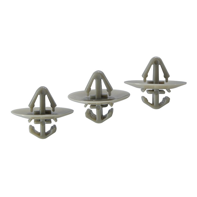 Plastic Screws Clips D146 Grey Fasteners Screw Car Fender Bumper Door Trim Panel Push Pin Clip