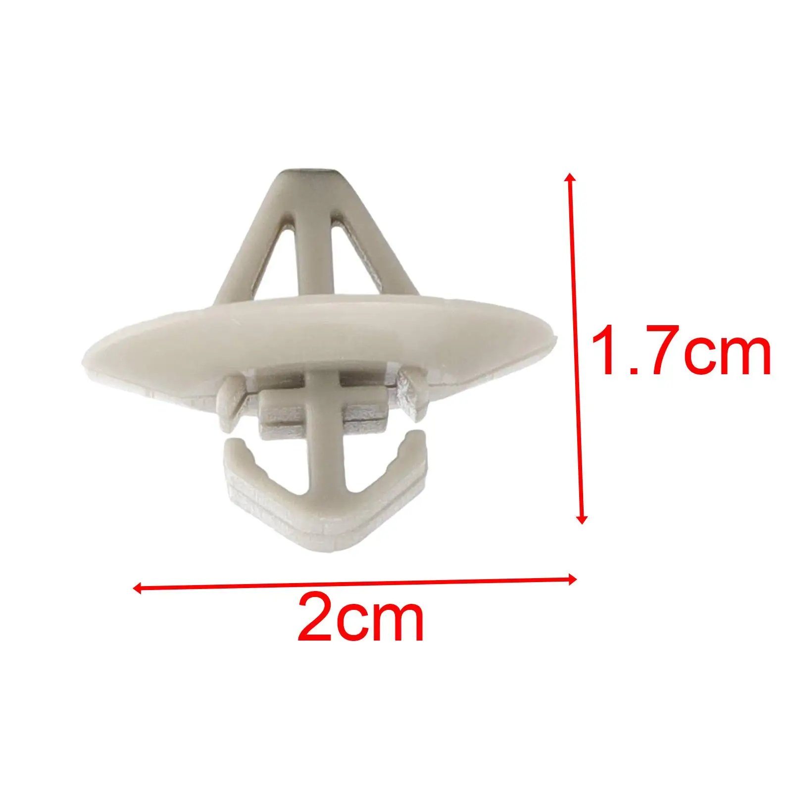 Plastic Screws Clips D146 Grey Fasteners Screw Car Fender Bumper Door Trim Panel Push Pin Clip