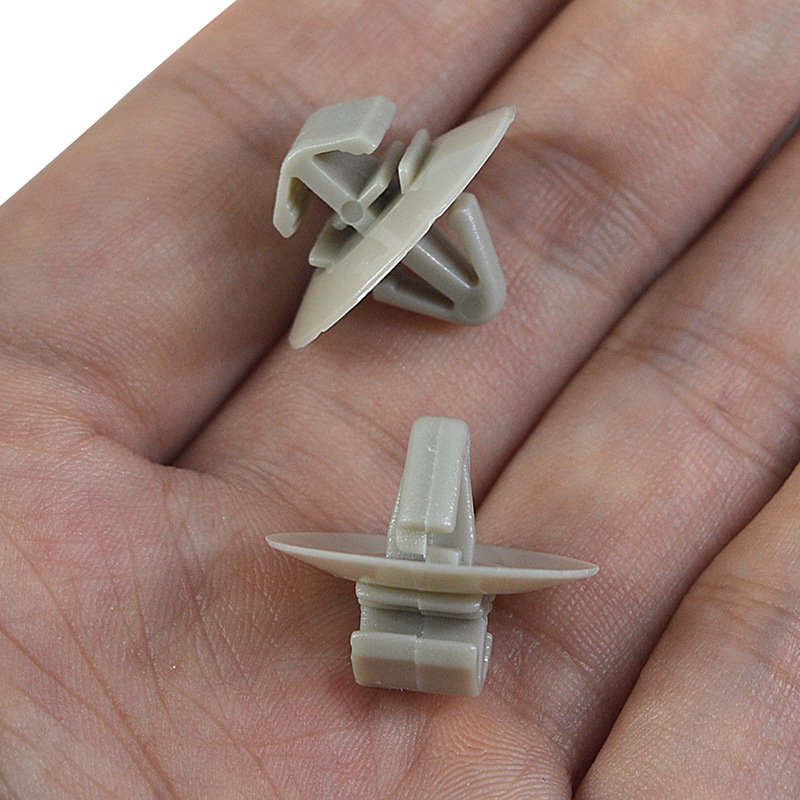 Plastic Screws Clips D146 Grey Fasteners Screw Car Fender Bumper Door Trim Panel Push Pin Clip